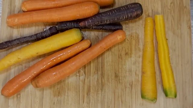??мой любимый ГАРНИР ??запеченная морковь в духовке с пармезаном и приправами ? смотреть онлайн