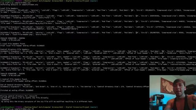 How to fix tampered zip files смотреть онлайн