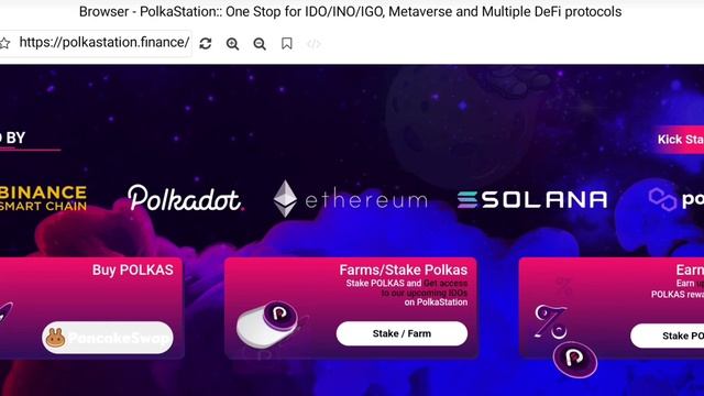 Polkastation Finance - Get a APR of up to 50% through the Farming& IDO Staking смотреть онлайн