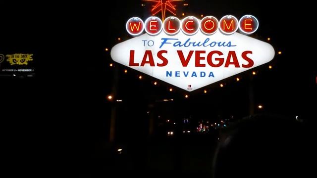 Las Vegas Free Attractions: Welcome to Fabulous Las Vegas Sign at Night смотреть онлайн