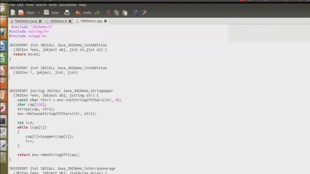 JNI program смотреть онлайн