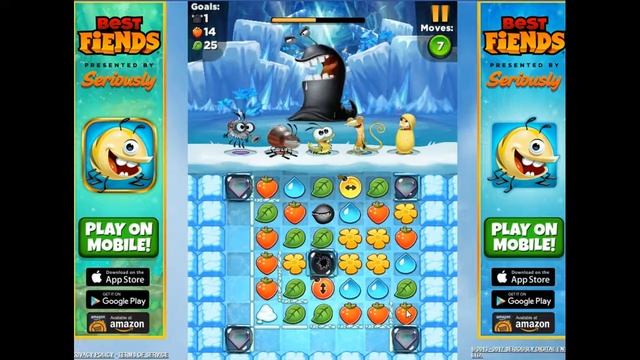 Best Fiends Level 50 смотреть онлайн