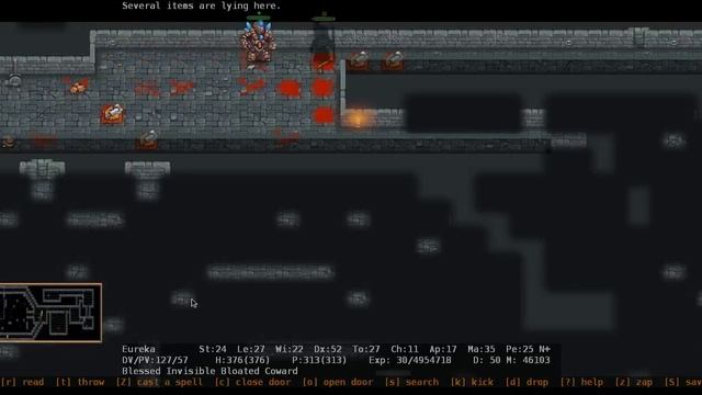 Let's Play ADOM: Speed Runner Eureka, Episode 10 смотреть онлайн