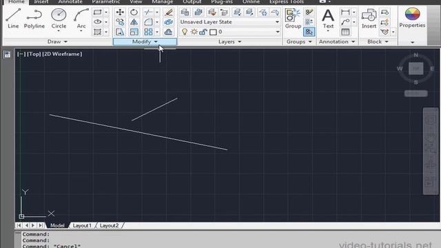 AutoCad ToolBar 31( Break at Point ) смотреть онлайн