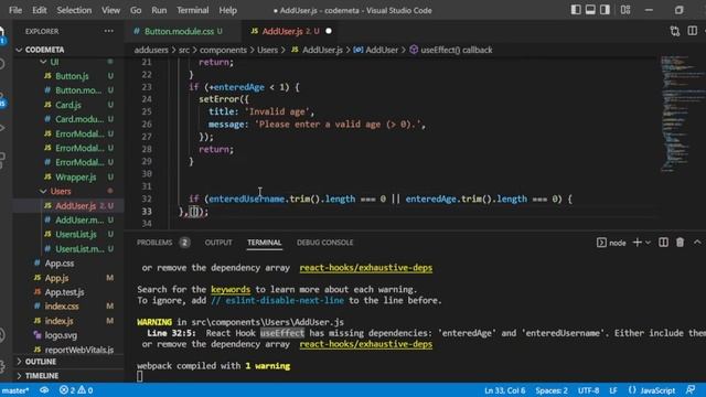 React useEffect Hook To Check Value without Page Refersh like Instagram login or State Dependencies смотреть онлайн