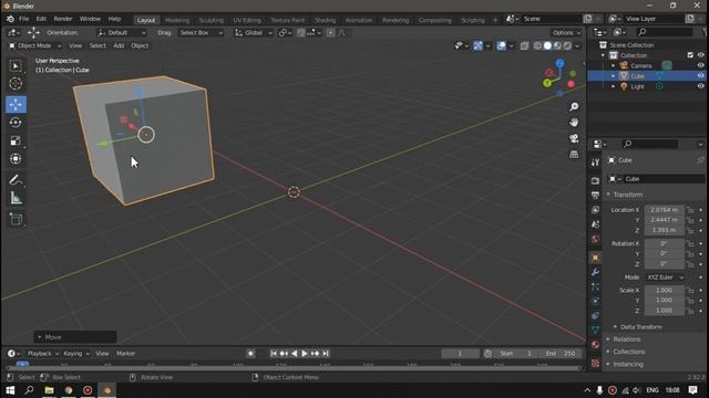 1 задание Blender Знакомство смотреть онлайн