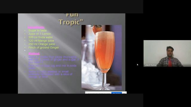 Advance Food and Beverage Service(MOCKTAIL) By Mr. Lokesh Kumar смотреть онлайн