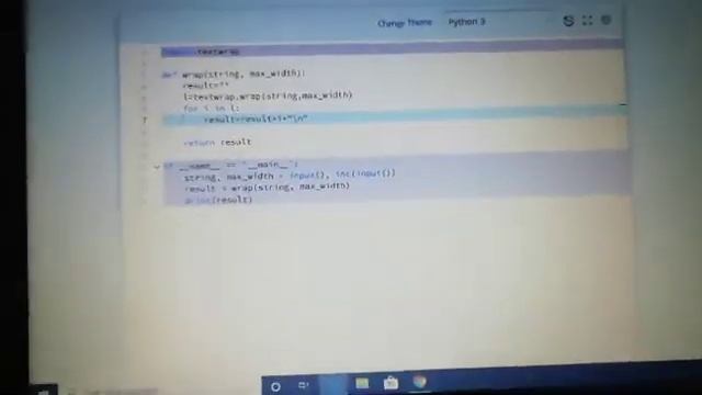 Text wrap Hackerrank solutions python смотреть онлайн