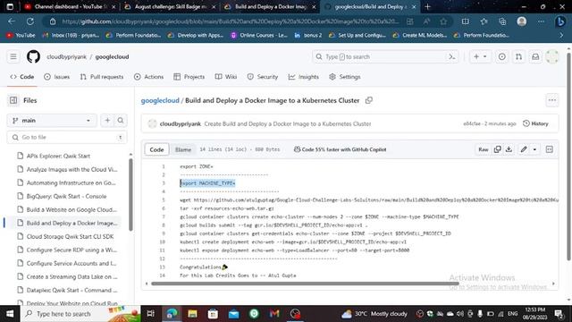 Build and Deploy a Docker Image to a Kubernetes Cluster смотреть онлайн