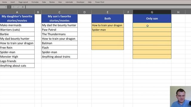 Compare 2 list classic formulas legacy Excel | Excel Tips 57 смотреть онлайн