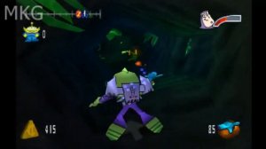 Buzz Lightyear Of Star Command Video Game PS1 Full 100% Walkthrough
