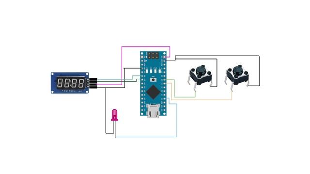 ПРОСТЕЙШИЙ СЕКУНДНЫЙ ТАЙМЕР СВОИМИ РУКАМИ НА ARDUINO смотреть онлайн