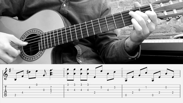 KILLING ME SOFTLY - Guitar TAB Tutorial - EASY смотреть онлайн