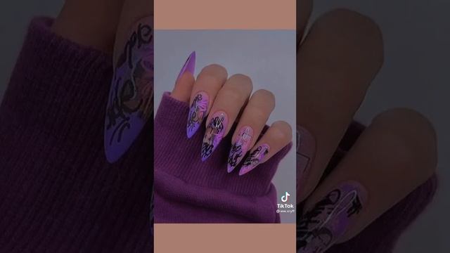 ?️ идеи красивого маникюра ?️ #маникюр #дизайн #рекомендации #хочуврек #ночной актив смотреть онлайн