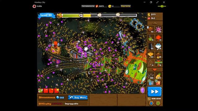 Ninja Kiwi Level 50 - Lord of Masters - 38620 AP (Bloonarius Perforator Achievement) смотреть онлайн