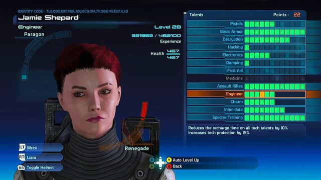 Mass Effect LE - ME1 - FemShep Playthrough Part 3 - Rescuing Liara, Luna Mission & The Citadel смотреть онлайн