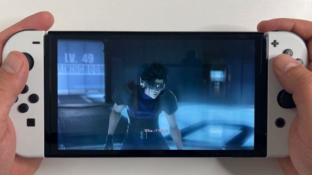 Crisis Core: Final Fantasy VII - Reunion on Nintendo Switch OLED Gameplay смотреть онлайн