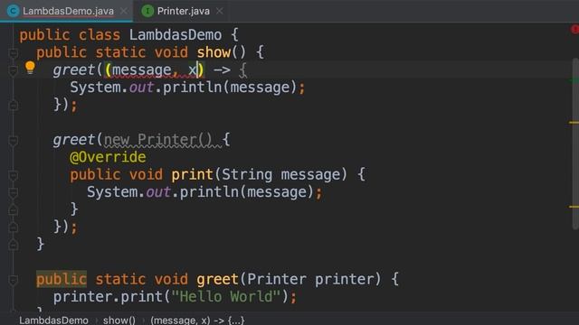 Java Interfaces Tutorial смотреть онлайн