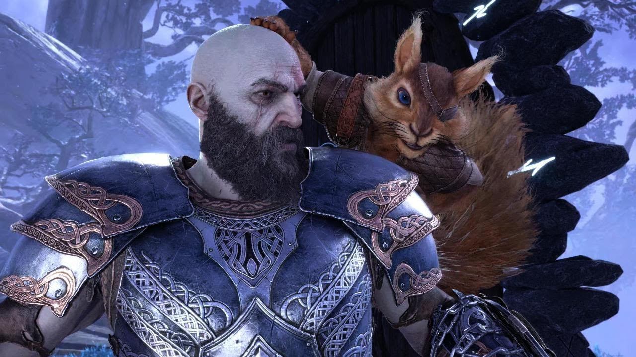 God of War Ragnarok : Прохождение # 11 : Фрейя и белка смотреть онлайн