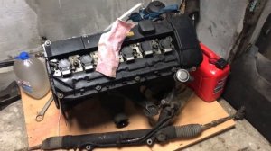 Замена двигателя на БМВ Х5 Е 53. Часть 4