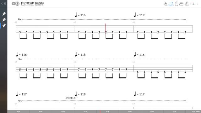 The Police - Every Breath You Take (BASS TAB PLAY ALONG) смотреть онлайн