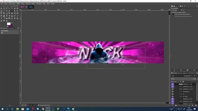 JAK ZROBIĆ ŁADNY BANNER NA YOUTUBE? | GIMP 2 смотреть онлайн