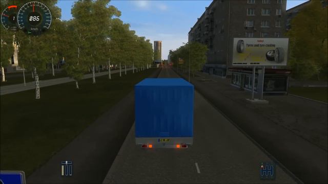 City Car Driving 1.3.3 Mercedes-Benz Sprinter 518 [1080p] смотреть онлайн