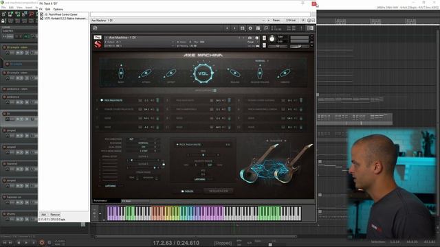 Composing An Alt Rock Style Track With Axe Machina смотреть онлайн