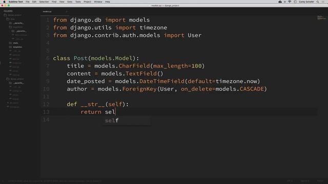 Python Django Tutorial Full Featured Web App Part 5 Database and Migrations смотреть онлайн