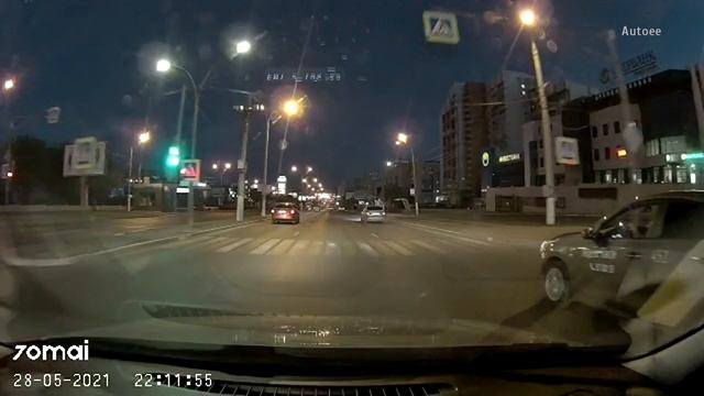 Протестировали регистратор 70mai Dash Cam A400 день, вечер, ночь смотреть онлайн