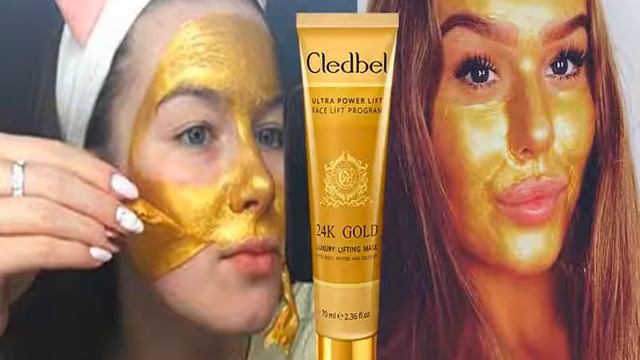 Cledbel 24K Gold маска пленка с лифтинг эффектом смотреть онлайн
