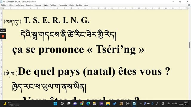 A0L6 2 LES PRÉSENTATIONS dans un bureau Partie 2 ངོ་སྤྲོད་བྱེད་པ་་ ལས་ཁུང་ཞིག་ལ་ དུམ་བུ་གཉིས་པ། смотреть онлайн