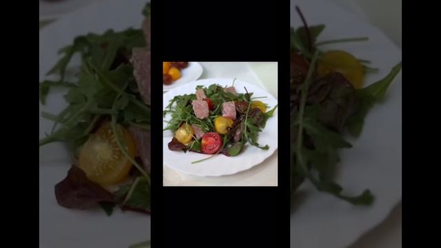 Салат с тунцом и рукколой смотреть онлайн