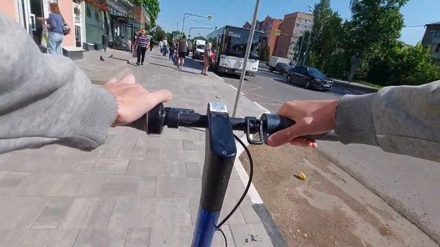 "Lite" Ninebot Max G30 Electirc Scooter To Rent - Sergiev Posad city ride смотреть онлайн