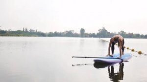 SUP Yoga || САП-Йога || Тренировка на баланс
