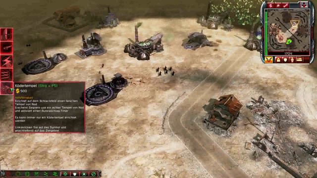 Command and Conquer 3 Tiberium Wars Kanes Rache 1 vs 1 Schwere KI смотреть онлайн