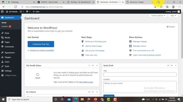 How to Create Custom Header in WordPress | Create header and footer with Elementor WordPress смотреть онлайн