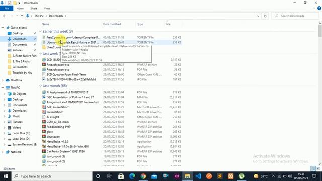 Visual Studio Code Downloading and Installation | React Native Course 2021 смотреть онлайн