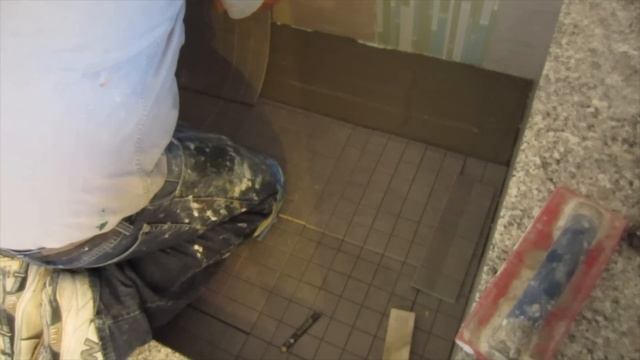 How to install ceramic tile on a shower floor. смотреть онлайн