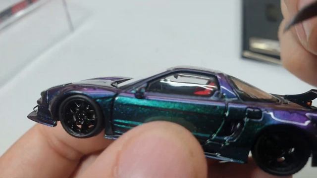 Honda NSX NA1 LBWK Magic Purple by Star Model | UNBOXING and REVIEW смотреть онлайн
