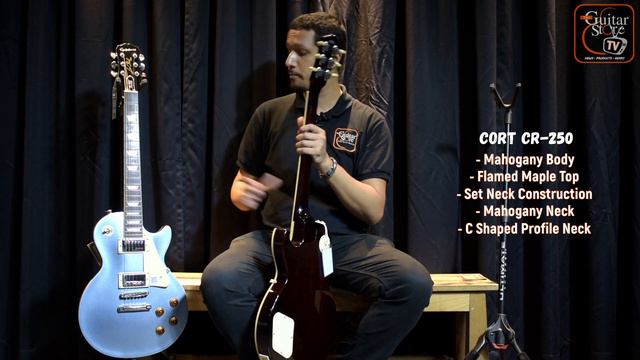 CLASSIC ROCK GUITAR BATTLE! Cort CR250 Vs Epiphone Les Paul Standard!