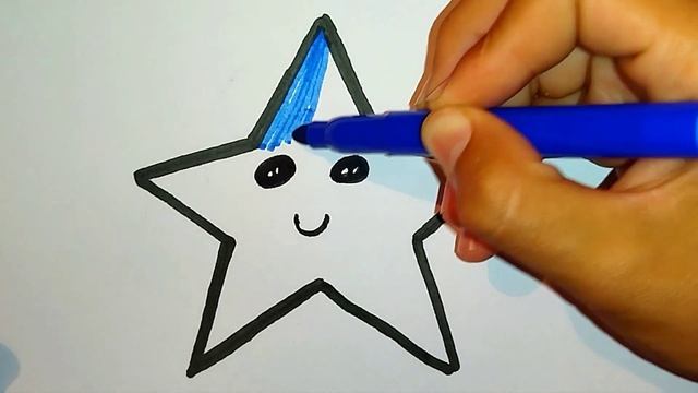 draw a star for kids | нарисовать звезда для детей | bolalar uchun yulduz chizish | смотреть онлайн