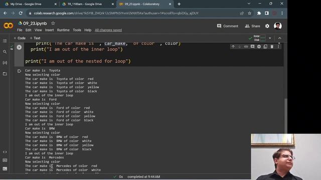 Python - For Loops / Nested For Loops, Break, Continue statements смотреть онлайн