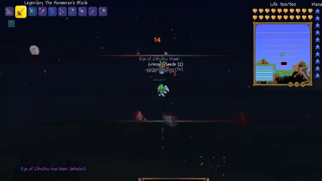 Terraria 1.2.4 - Full Tank Build - Turtle Armor And Horseman's Blade
