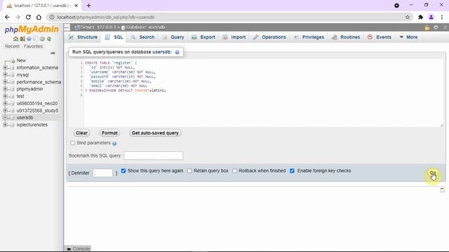 How to run MYSQLquery using PhpMyadmin tool in Xampp смотреть онлайн