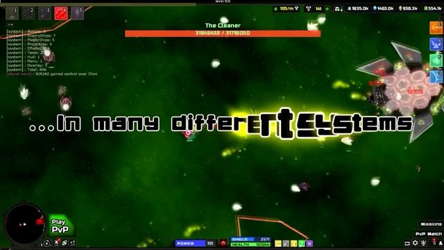 This is Astroflux - a retro arcade styled game featuring massive multiplayer online action смотреть онлайн