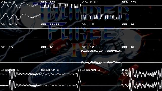 [OPL3 + SegaPCM] Thunder Force IV - Metal Squad смотреть онлайн