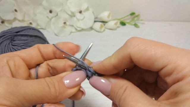 3. Как вязать изнаночные петли? Кромочные петли. Шкатулка полезностей Факультета рукоделия. смотреть онлайн