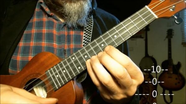 Tom and Jerry theme ukulele solo (Tutorial)