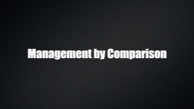 Management by Exception - Management by Comparison смотреть онлайн